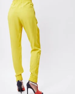 John Galliano Pantalons|Pantalon Johanna jaune