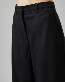 Marc O'Polo Pantalons|Pantalon jupe-culotte en Laine mélangée noir
