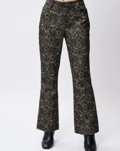 John Galliano Pantalons|Pantalon Kalyn Noir/Beige
