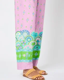 Manoush Pantalons|Pantalon Kilim lilas