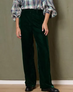 Garance Paris Pantalons|Pantalon Klaya émeraude