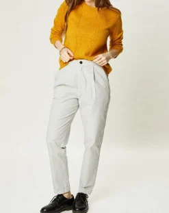 Harris Wilson Pantalons|Pantalon Leno blanc/marine