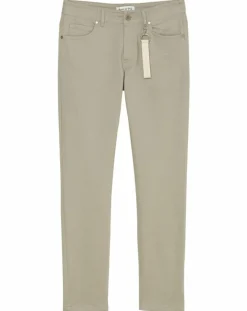 Marc O'Polo Pantalons|Pantalon Mavas en Coton Bio gris clair