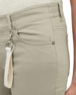 Marc O'Polo Pantalons|Pantalon Mavas en Coton Bio gris clair