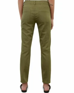 Marc O'Polo Pantalons|Pantalon Mavas en Coton Bio kaki