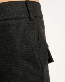 Lauren Vidal Pantalons|Pantalon Mila anthracite