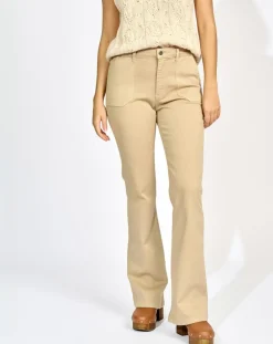 Lauren Vidal Pantalons|Pantalon Patsi beige