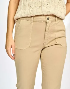 Lauren Vidal Pantalons|Pantalon Patsi beige