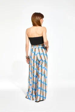 Mapoesie Pantalons|Pantalon Penelope Bleu