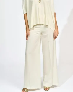 Lauren Vidal Pantalons|Pantalon Petra écru