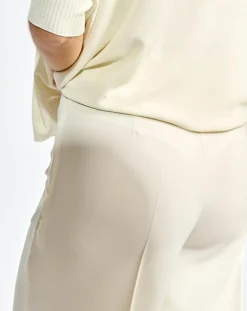 Lauren Vidal Pantalons|Pantalon Petra écru