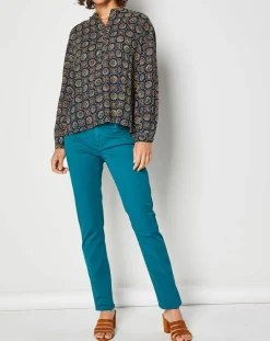 Swildens Pantalons|Pantalon Qajou ocean