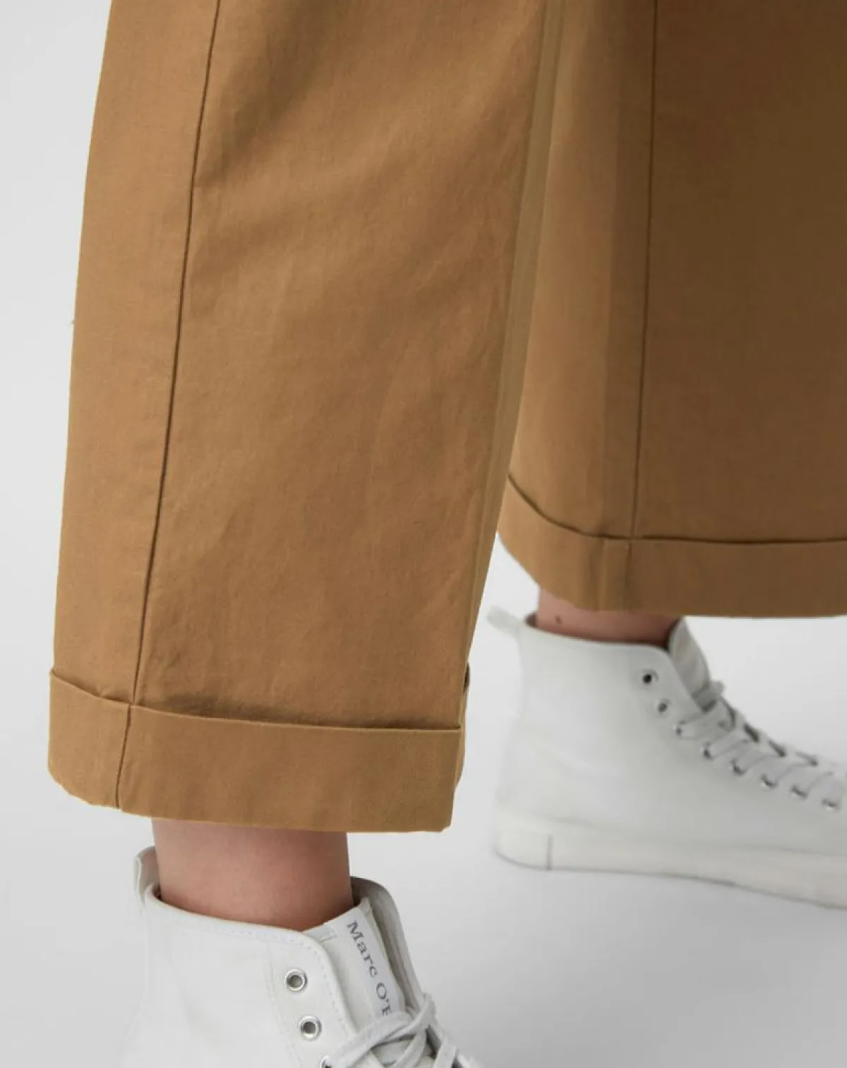 Marc O'Polo Pantalons|Pantalon Ramie marron