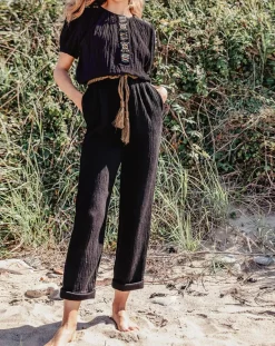 Louizon Pantalons|Pantalon Ricochet noir