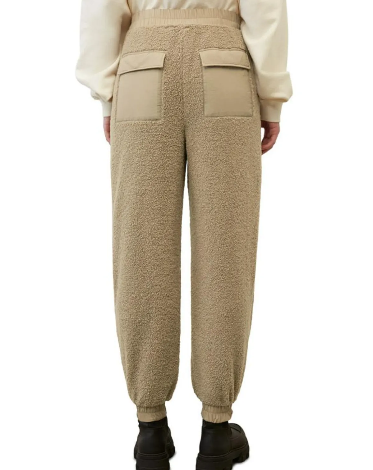 Marc O'Polo Pantalons|Pantalon Sherpa beige