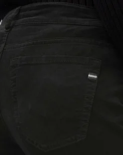 Marc O'Polo Pantalons|Pantalon slim Albi effet Velours noir