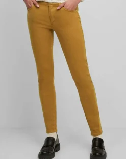 Marc O'Polo Pantalons|Pantalon Slim en Coton bio mélangé Mavas marron clair