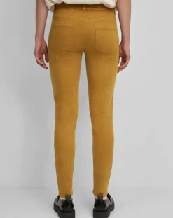 Marc O'Polo Pantalons|Pantalon Slim en Coton bio mélangé Mavas marron clair