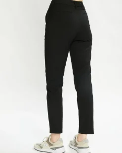 Scotch & Soda Pantalons|Pantalon Slim Fit fluide noir
