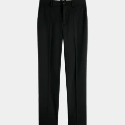 Scotch & Soda Pantalons|Pantalon Slim Fit fluide noir