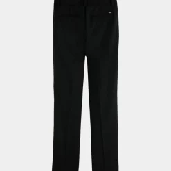 Scotch & Soda Pantalons|Pantalon Slim Fit fluide noir