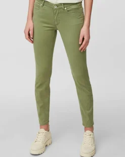 Marc O'Polo Pantalons|Pantalon slim lulea vert clair