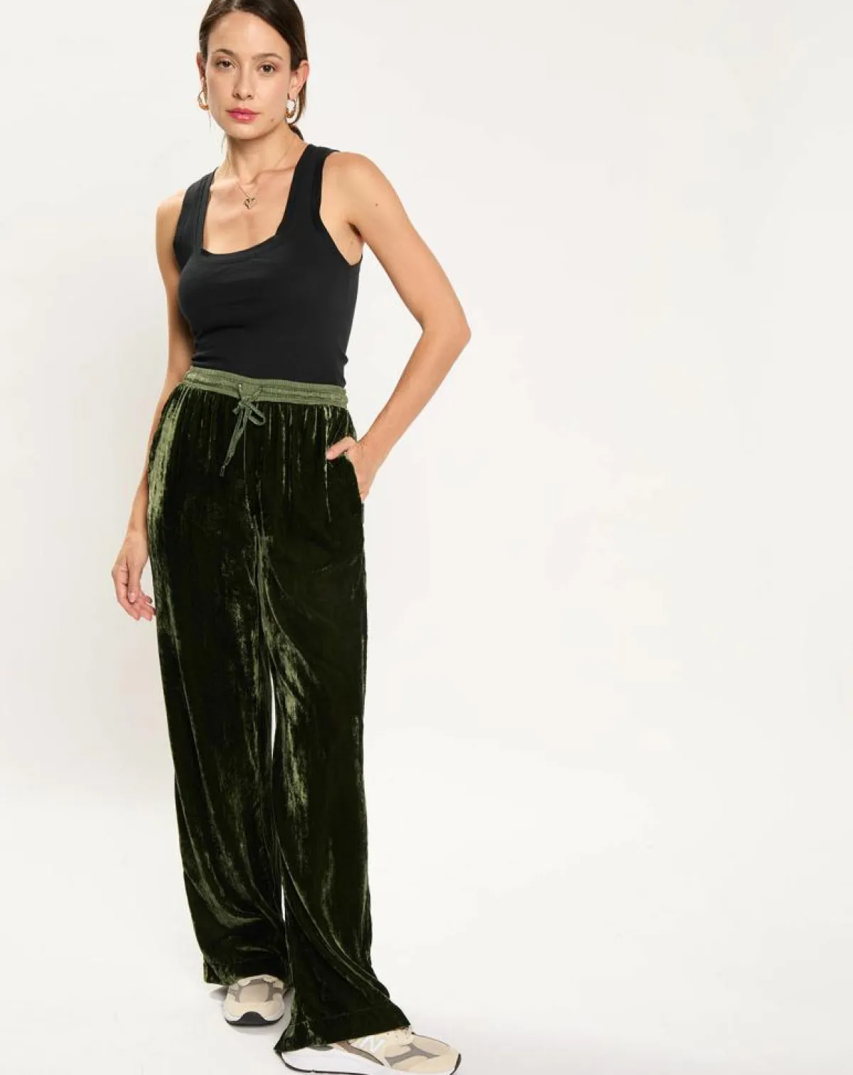 Lauren Vidal Pantalons|Pantalon Solo bronze