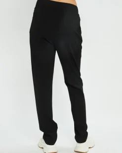 Lauren Vidal Pantalons|Pantalon Store noir