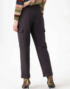 Indies Pantalons|Pantalon Victoire choco/beige