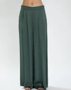 Lauren Vidal Pantalons|Pantalon Willy vert