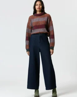 The Korner Pantalons|Pantalon Yasmine bleu