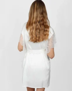 Admas Lingerie, Nuit|Peignoir Soft blanc