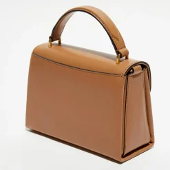 Mulberry Sacs|Petit sac à main en Cuir Lana sable - 18,5x13x8 cm