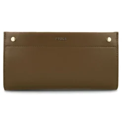 Furla Porte-Monnaie Et Portefeuilles|Portefeuille en Cuir Continental Lady M marron 18.5x9.5 cm