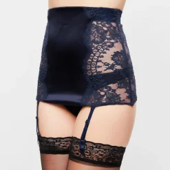 La Perla Lingerie, Nuit|Porte-jarretelles Freesia bleu nuit