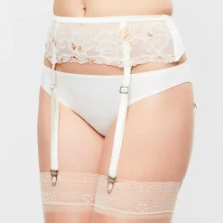 La Perla Lingerie, Nuit|Porte-jarretelles Love Stone blanc