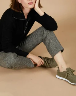 Cashmere Tribu Pulls|Pull 100% Cachemire Audrey col zippé noir