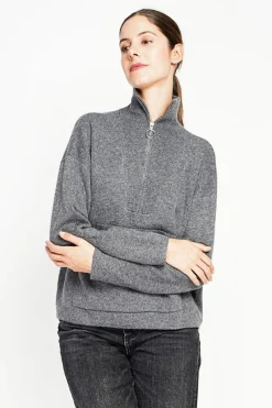 Assuili Sweats|Pull à col montant loup