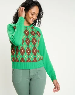 Manoush Pulls|Pull 100% Laine Burlington vert