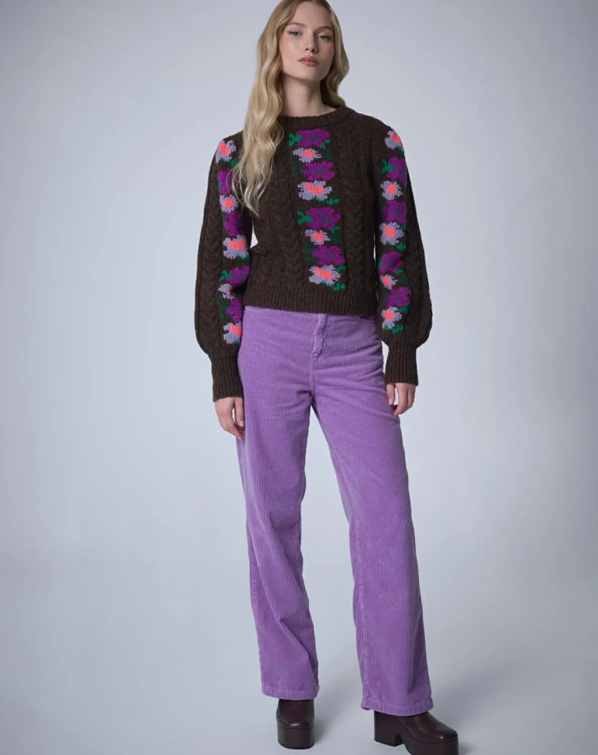 Manoush Pulls|Pull 100% Laine Heidi chocolat