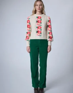 Manoush Pulls|Pull 100% Laine Heidi ecru