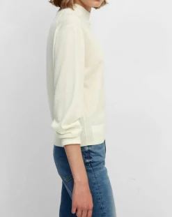 Marc O'Polo Pulls|Pull 100% Laine vierge Col montant écru