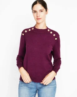 Assuili Pulls|Pull Adeline bordeaux
