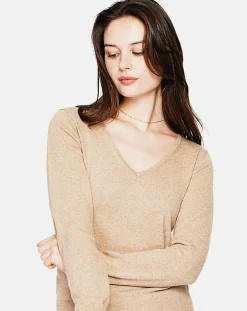 Assuili Pulls|Pull Alice nougat