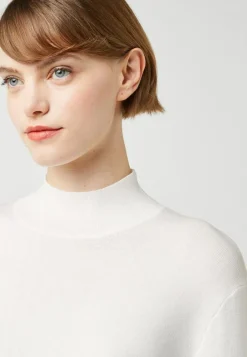 Rodier Pulls|Pull Béryl col montant blanc écru