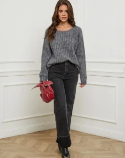 L'Armoire de Suzette Pulls|Pull Camille anthracite