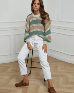 L'Armoire de Suzette Pulls|Pull Charlotte menthe