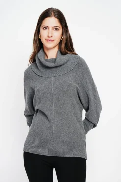 Assuili Pulls|Pull col boule loup
