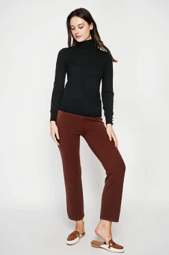 C&Jo Sweats|Pull col roulé classique noir