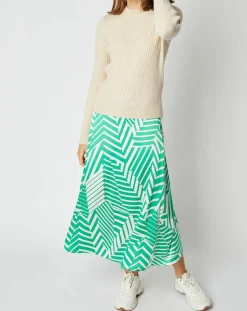 An'ge Pulls|Pull Emma en Maille mélangée beige